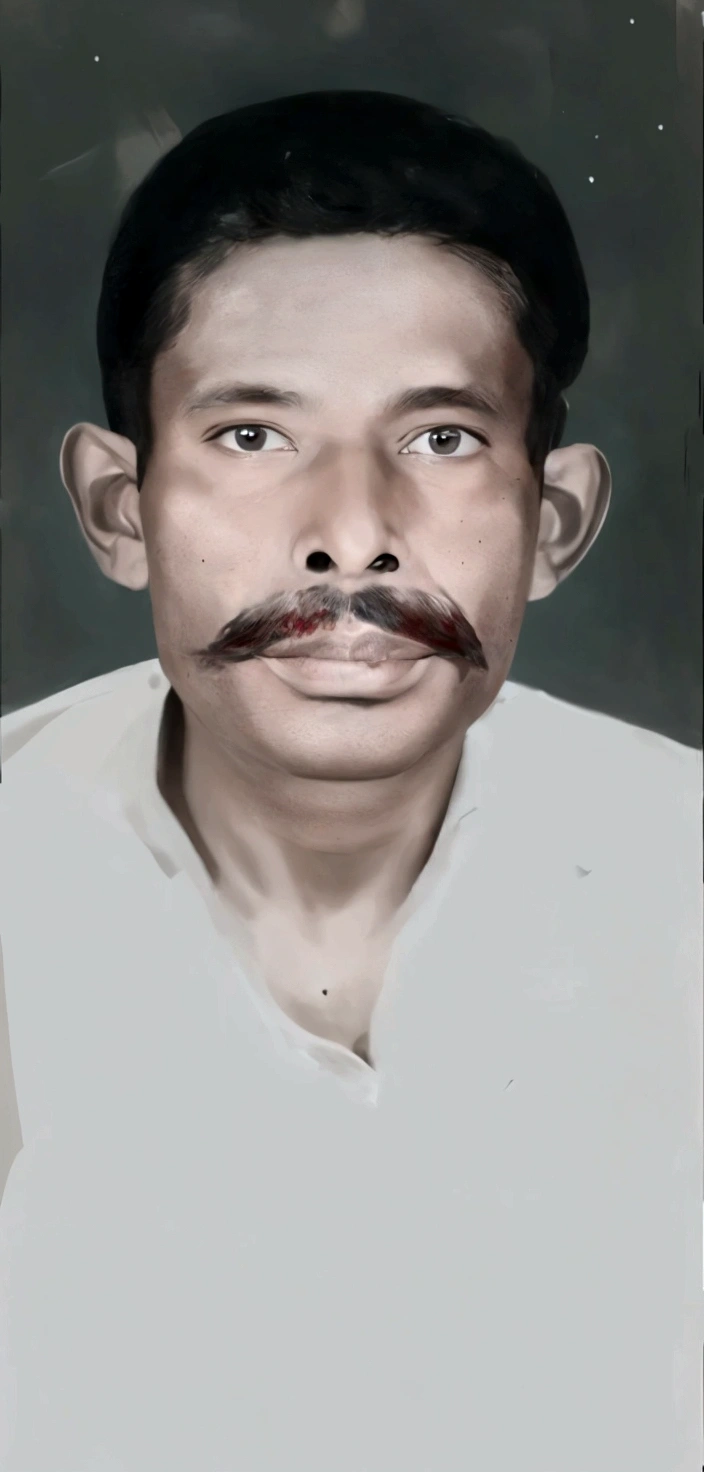arafed photo of a man with a mustache and a moustache, drawn with photoshop, digital art but photo, inspired by Abdur Rahman Chughtai, digital paining, potrait, realistic portrait, digital painted, detailed face with moustache, digtial painting, digital paiting, # 1 digital painting of all time, #1 digital painting of all time