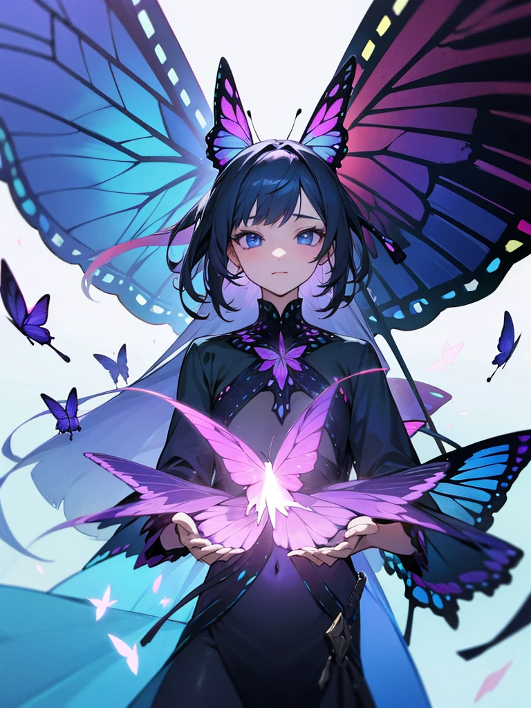 Non-human fantasy butterfly