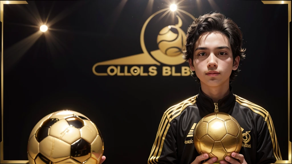 Vinicio Jr winning the Golden Ball