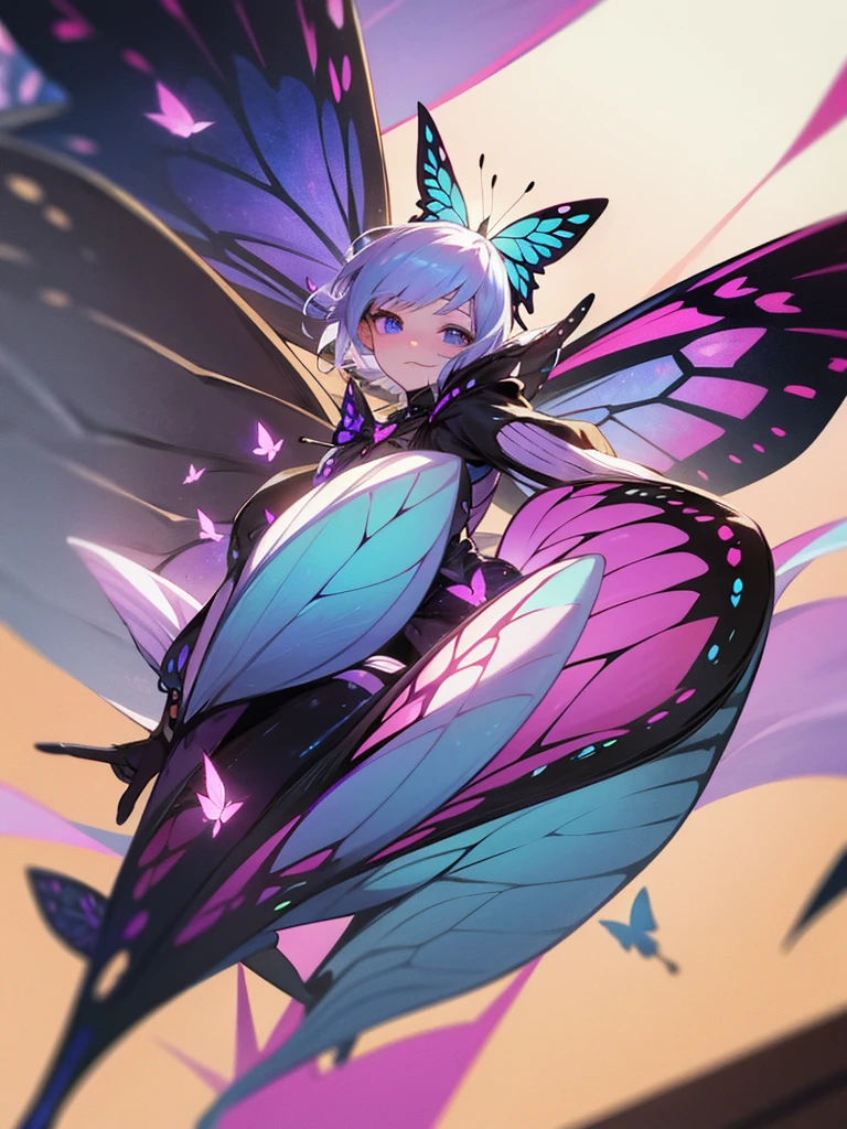 Fantasy butterfly a non-human insect swr