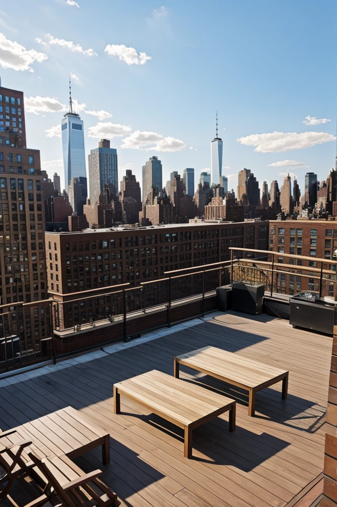 New york apartment rooftop