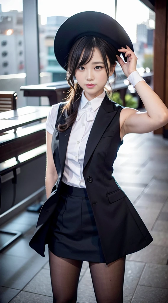 Charming beauties、Patterned pantyhose、Suit jacket、Black tight skirt、beauty legs、Dyed in darkness、lacy fabric