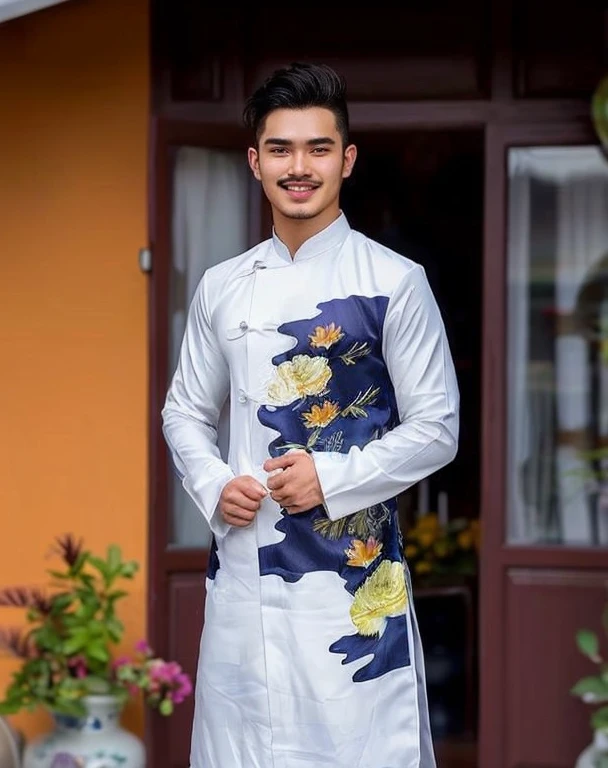 Aarav man wearing a shirt Haraf man looking at camera, perfect has a round face, A well-maintained model., Southeast Asian man with a round face, 3-D profile picture, 8K, 45,000,000 pixcls, realistic light colors, beautiful young asian man, charming anime, Comfortable pose, Anime Asian man in real life, attractive handsome man, young asian man, Russian mixed with Japanese, perfect body, Freestyle photo of a handsome young man, beautiful asian man, The character is in her natural pose., Handsome Chad Chin, South Korean man, 2 8 years, 2 7 years,