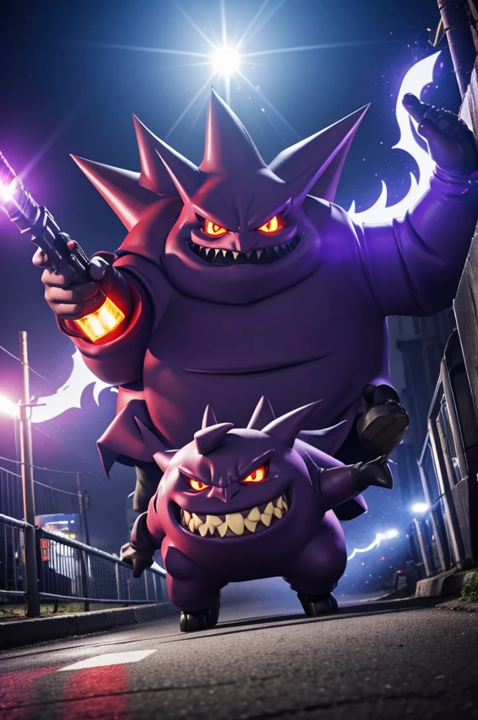 Gengar holding the name speed hunters