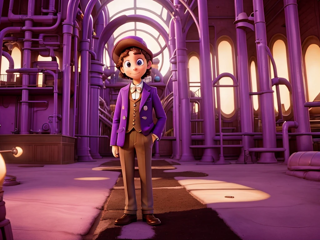 Inside willy Wonka's chocolate factory 