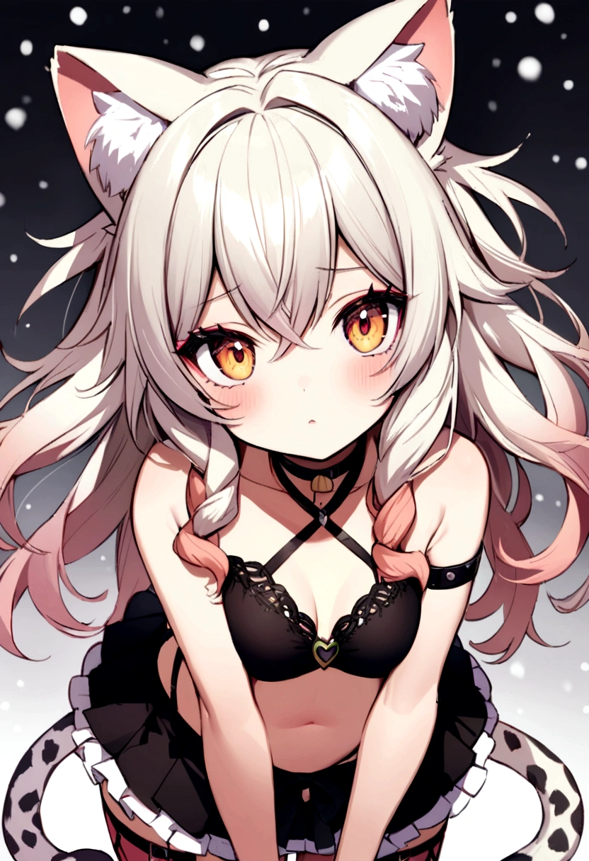 Snow leopard Nekomimi age girl