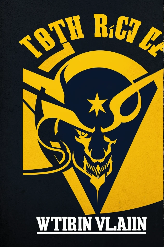 Logo that represents the corruption and breakup of a country, being libertarian and humble, references to Venezuela and rock and metal 