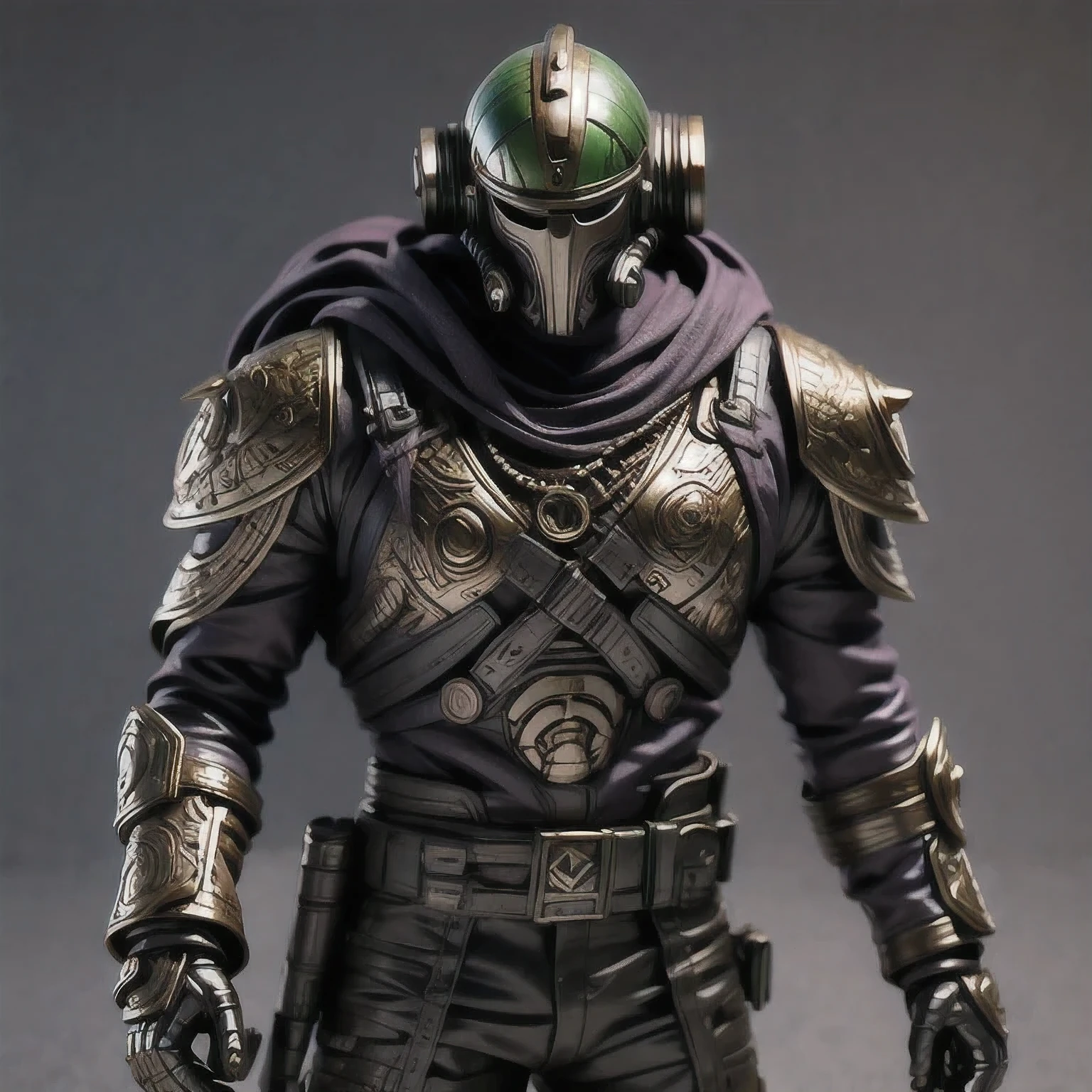 Close-up of a man toy holding a gun, Painted Action Figures, an aztec warrior, Art Station Masterpiece, Colored zbrush rendering, Warrior in sci-fi armor, Super detailed fantasy characters, Assembling, High-octane rendering, Drawing in Zrush, Dystopian Bounty Hunter, Highly detailed toys, very detailed character, ( Very detailed graphics )