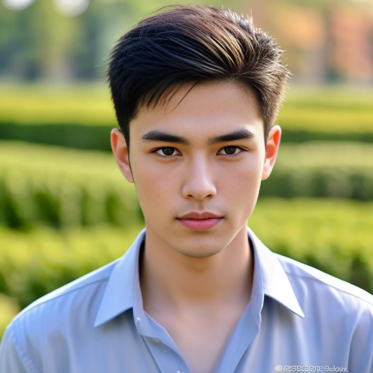 Aarav man wearing a shirt Haraf man looking at camera, perfect has a round face, A well-maintained model., Southeast Asian man with a round face, 3D profile picture, 8K, 45,000,000 pixcls, realistic light colors, beautiful young asian man, charming anime, Comfortable pose, Anime Asian man in real life, attractive handsome man, young asian man, Russian mixed with Japanese, perfect body, Freestyle photo of a handsome young man, beautiful asian man, The character is in her natural pose., Handsome Chad Chin, South Korean man, 2 8 years, 2 7 years,