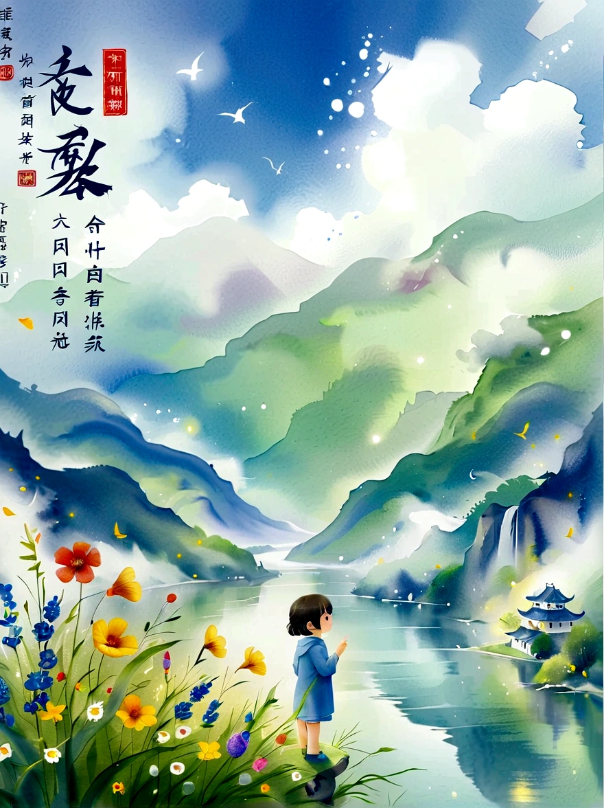 spring，1girl，((beautiful eyes))，((Perfect and refined limbs))，Sitting，在Grass地上，tent，flower，outdoor，Tree，landscape，daytime，Sky，cloud，Grass，橙flower，白flower，nature，Vague，红flower，(masterpiece，Best quality:1.2)，lifelike，Reality，梦幻般的Light芒，错综复杂的detail，Ultra Detailed，detail，High contrast，美丽细致的Light芒，Bright，更多detail，精细发Light，very fine 8K CG wallpaper，Depth of Field，Abuse of color difference，Soft colors，非常精致的Light线，眩Light，Light，Light粒子，reflection，