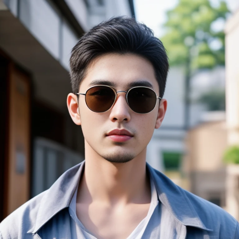Aarav man wearing a shirt Haraf man looking at camera, perfect has a round face, A well-maintained model., Southeast Asian man with a round face, 3D profile picture, 8K, 45,000,000 pixcls, realistic light colors, beautiful young asian man, charming anime,  Comfortable pose, Anime Asian man in real life, attractive handsome man, young asian man, Russian mixed with Japanese, perfect body, Freestyle photo of a handsome young man, beautiful asian man, The character is in her natural pose., Handsome Chad Chin, South Korean man, 2 8 years, 2 7 years, 