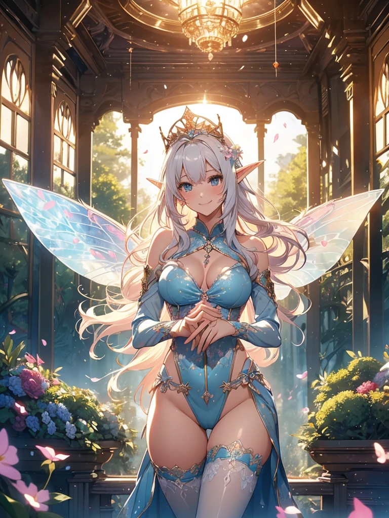 最high quality、1 woman elf on screen 、sexly, Beautifully decorated bra、Panties、Beautiful foam、、CourtyardShining fairy wings、Flower fractal art Beautiful Nature Separate swimsuit 、((cowboy shot )) 、see-throughbodystocking,underwear,Beautiful radiance,High-definition depiction, Realistic, 8K, Unity, beautiful Shot, light smile, Beautifully and vividly drawn, , Beautiful, beautiful, clear skin、sexly,beautiful underwear,Countless rays of light pouring down, Swirling Light, Raise one arm above your head, Intense light is emitted from the magic circle in front of the girl. forest、Lots of leaves、green leaves、flower、Particles of light、Bedroom at night、Magic Palace、Fairy tale、
Romanticism,Cowboy Shot: The most beautiful form of chaos, Mr..々colour, Intertwined flowers, Particle,magical gentle light,smile,sexly,image quality、masterpiece、Beautiful Face、Super beautiful elf woman((Big breasted 22 year old office lady、Bust 100,Beautiful long ironed hair 、bionde hair,height: 165cm。、sexly、ANDsbian、、high quality、、Visual art、Written boundary depth、、ANDlf ANDars、、universe、Happy smile、gentle light、ANDlf forest、elegant、ticker beautiful decorative、、magic、forest、beautiful tiara、Beautiful bed、Beautiful Landscape、A kind smile、wonderful、Fluttering petals、Dance happily、、Cultivate fantasy、、Mystery light Lots of flowers、、art、forest, palace, art,mystery,Ultra-high resolution,atmosphere A colorful and dreamy anime-style illustration of a young girl with beautiful hair,Beautiful Forest. surrounded by a kaleidoscope of colors and glowing lights. The background is filled with whimsical details and a magical atmosphere. --ar 3:4 --style raw --stylize 600 --niji 6、Throne Beautiful エロnsfw