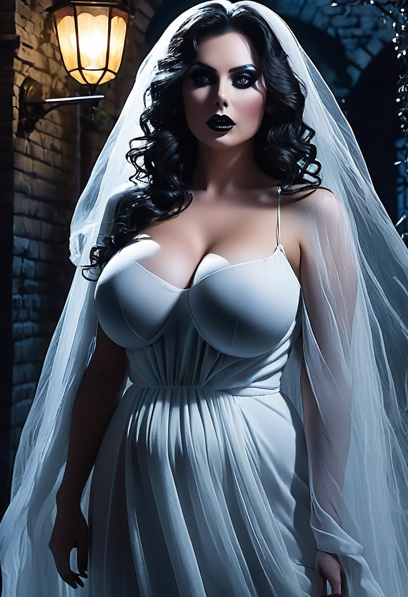 ghost Woman big zise cilicone tits horror nightmear