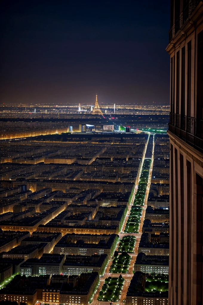 Paris at night romantic