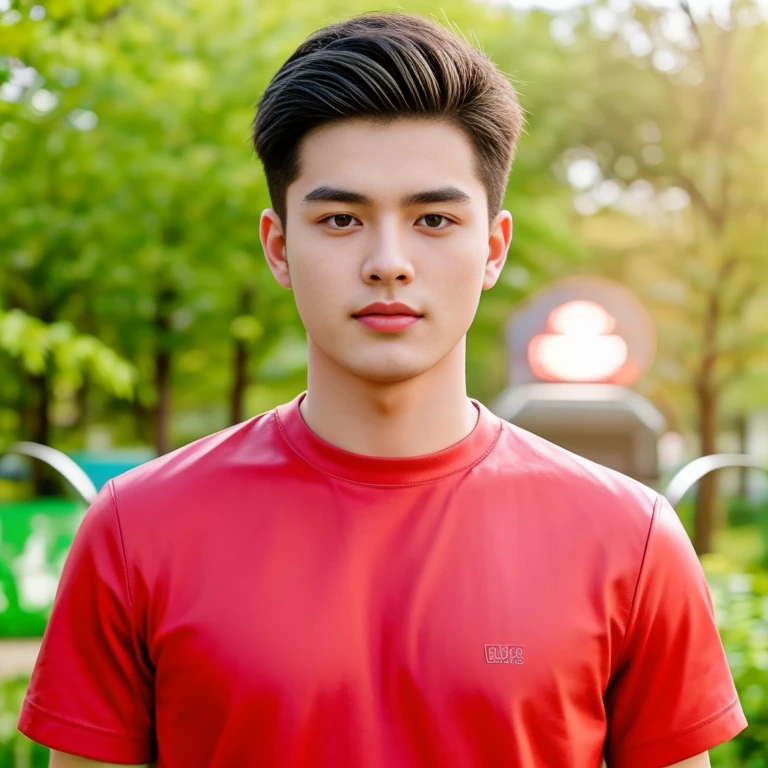 Aarav man wearing a shirt Haraf man looking at camera, perfect has a round face, A well-maintained model., Southeast Asian man with a round face, 3D profile picture, 8K, 45,000,000 pixcls, realistic light colors, beautiful young asian man, charming anime,  Comfortable pose, Anime Asian man in real life, attractive handsome man, young asian man, Russian mixed with Japanese, perfect body, Freestyle photo of a handsome young man, beautiful asian man, The character is in her natural pose., Handsome Chad Chin, South Korean man, 2 8 years, 2 7 years, 