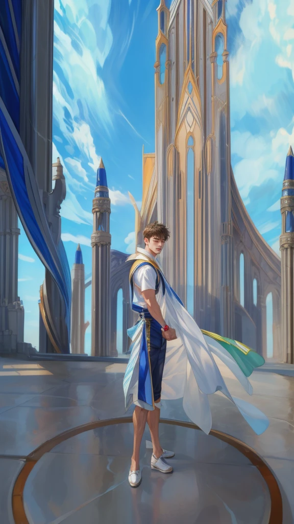masterpiece, best quality, close-up, 1 boy, young handsome boy, character from Marvel, detailed face, face focus, anime eyes, detailed scenery bg