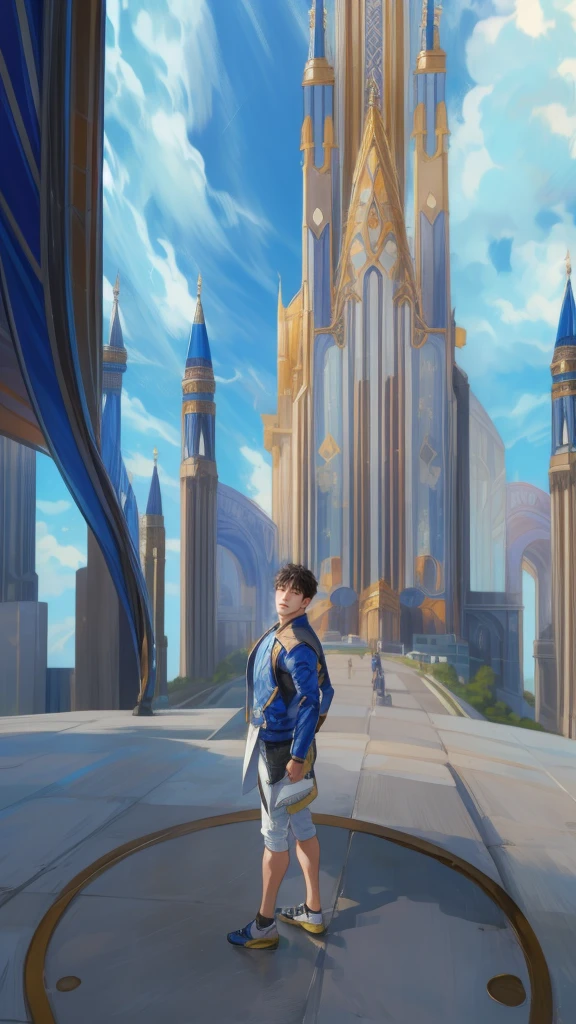 masterpiece, best quality, close-up, 1 boy, young handsome boy, character from Marvel, detailed face, face focus, anime eyes, detailed scenery bg