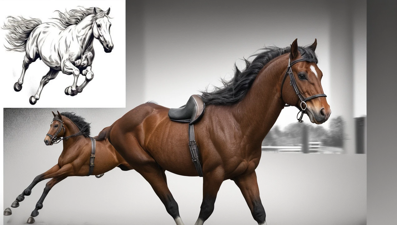 Generate thumbnail of horse