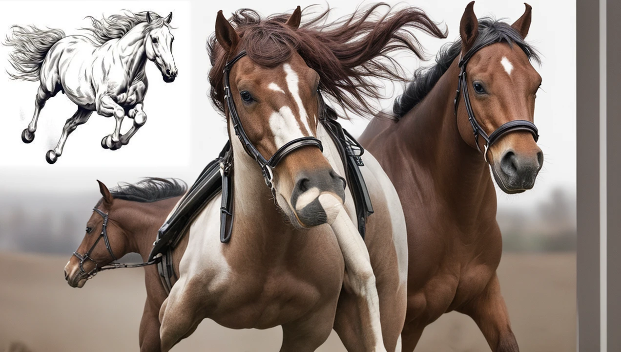 Generate thumbnail of horse