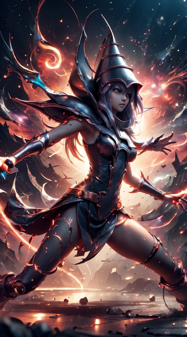 (Mesa,extremely detailed, Heavy wicks, hard surface),(conceptual art:1.1),(Shielded core style:0.8), A woman in robo ninja armor is standing.,(body:1.1),(long legs:1.1),(Equipped with saber and chain.:1.1),(A detailed eye:1.3),(A detailed face:1.3),(Detailed weapons:1.3),(detailed body:1.3),((body completo:1.5)),(The background is a crimson flame..:1.5),realist. Sensual and sejustive and innocent pose
