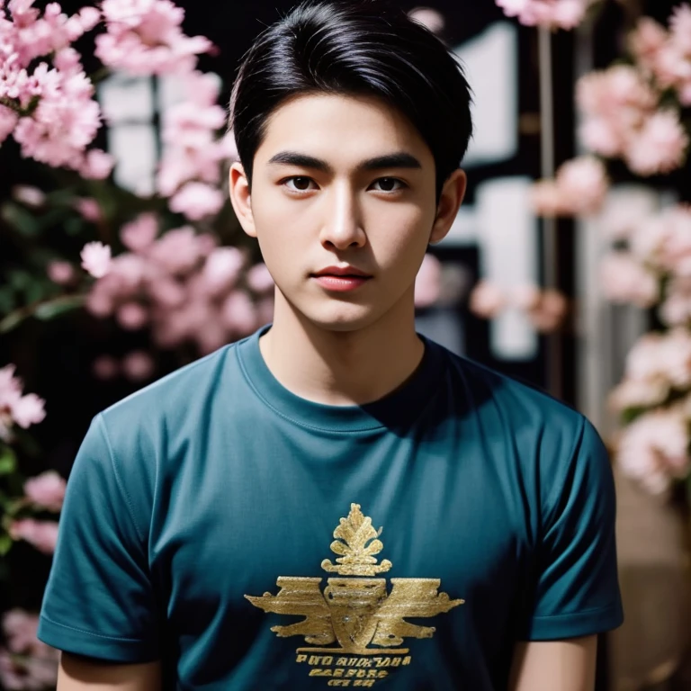 Aarav man wearing a shirt Haraf man looking at camera, perfect has a round face, A well-maintained model., Southeast Asian man with a round face, 3D profile picture, 8K, 45,000,000 pixcls, realistic light colors, beautiful young asian man, charming anime, Comfortable pose, Anime Asian man in real life, attractive handsome man, young asian man, Russian mixed with Japanese, perfect body, Freestyle photo of a handsome young man, beautiful asian man, The character is in her natural pose., Handsome Chad Chin, South Korean man, 2 8 years, 2 7 years,