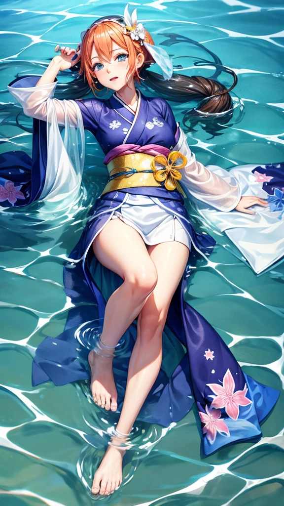 Fond d’écran nami en kimono pas dans l’eau