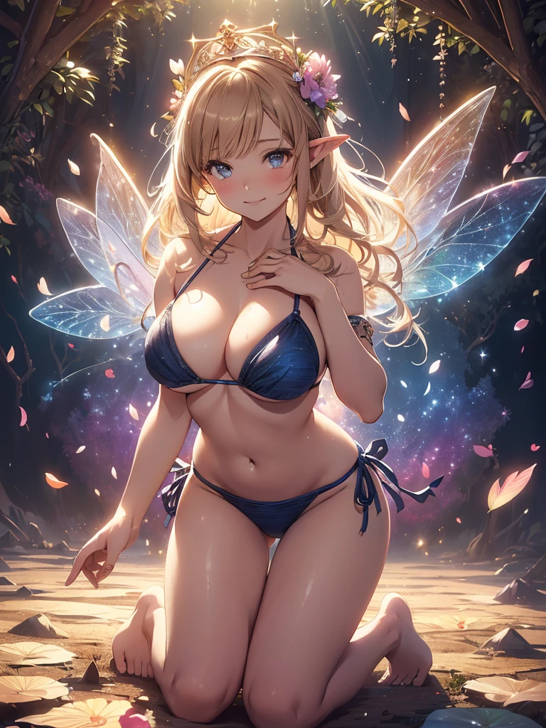 最high quality、1 woman elf on screen 、sexly, Beautifully decorated bra、Panties、Beautiful foam、、CourtyardShining fairy wings、Flower fractal art Beautiful Nature Separate swimsuit 、((cowboy shot )) 、see-throughbodystocking,underwear,Beautiful radiance,High-definition depiction, Realistic, 8K, Unity, beautiful Shot, light smile, Beautifully and vividly drawn, , Beautiful, beautiful, clear skin、sexly,beautiful underwear,Countless rays of light pouring down, Swirling Light, Raise one arm above your head, Intense light is emitted from the magic circle in front of the girl. flower、Particles of light、 Fairy tale、
Romanticism,Cowboy Shot: The most beautiful form of chaos, Mr..々colour, Intertwined flowers, Particle,magical gentle light,smile,sexly,image quality、masterpiece、Beautiful Face、Super beautiful elf woman((Big breasted 22 year old office lady、Bust 100,Beautiful long ironed hair 、bionde hair,height: 165cm。、sexly、ANDsbian、、high quality、、Visual art、Written boundary depth、、ANDlf ANDars、、universe、Happy smile、gentle light、ANDlf forest、elegant、ticker beautiful decorative、、magic、forest、beautiful tiara、Beautiful bed、Beautiful Landscape、A kind smile、wonderful、Fluttering petals、Dance happily、、Cultivate fantasy、art,mystery,Ultra-high resolution,atmosphere A colorful and dreamy anime-style illustration of a young girl with beautiful hair,Beautiful . surrounded by a kaleidoscope of colors and glowing lights.
BREAK,
(1 woman, solo:1.5),
BREAK,
(light brown bob hair:1.2),beautiful eyes,blue eyes,big breasts,
BREAK,
(simple Indigo bikini:1.3),
BREAK,
(Kneeling:1.5),holding out one's chest,(lifting breasts with hands:1.5),(voluptuous pose:1.1),