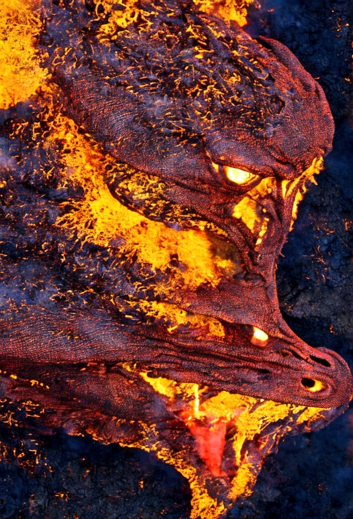 best quality, masterpiece, big fire dragon, volcano eruption, fire storm, ultra-detailed, realistic, photo-realistic:1.37, HDR, UHD, studio lighting, ultra-fine painting, sharp focus, physically-based rendering, extreme detail description, professional, vivid colors, bokeh, cinematic lighting, dramatic, epic, fantasy, concept art