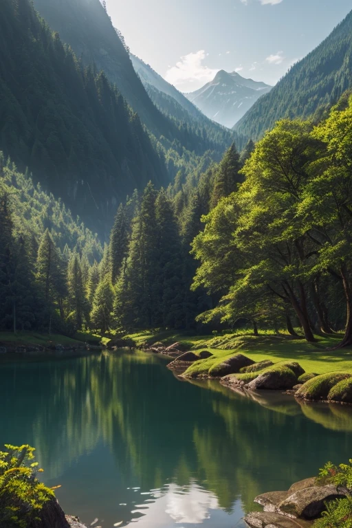 a serene place, very nice, beautiful, calm and beautifully landscaped. photorealistic, 8k hd, Studio quality, ultra realistic, maximum detail, big scale, Post processing, photorealistic, photorealistic, photoshop, Photography, detailed, cinematic lighting, landscape, panorama, scenery, ray tracing, cine4d