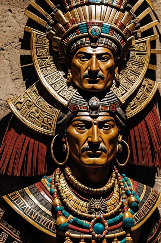 Image of the Aztec emperor Montezuma