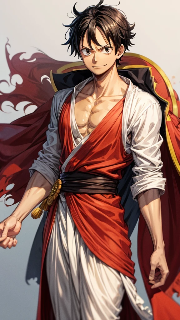 Luffy en robe de soirées élégante