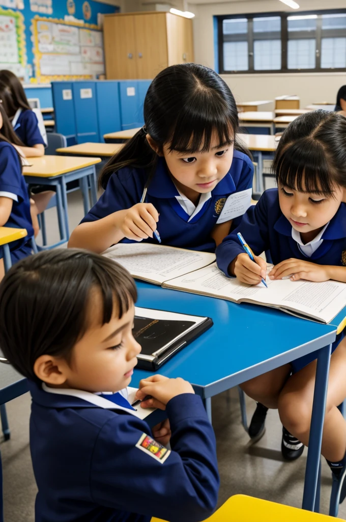 Flayer studies primary and secondary school at INEA