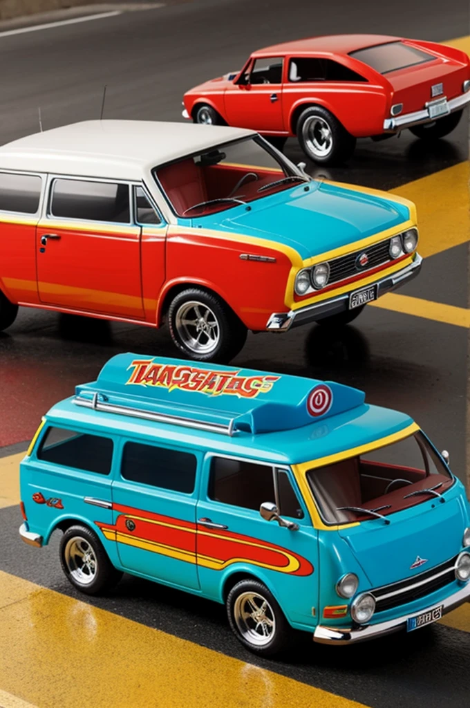 Targeta hot wheels combi sabritas