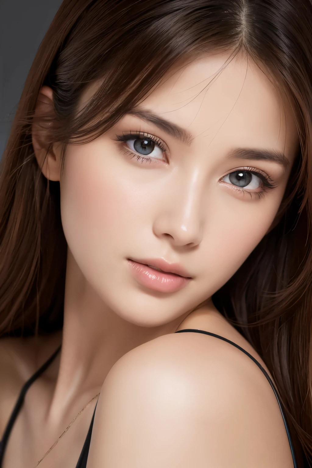 high resolution Beauty 30 years old I'm worried about dark circles under my eyes