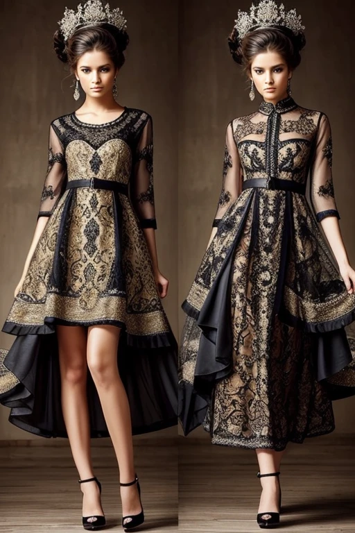Complete fashion collection, high quality, Masterpiece, very beautiful and varied