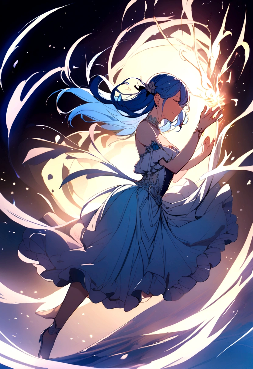 blue haired girl having sex