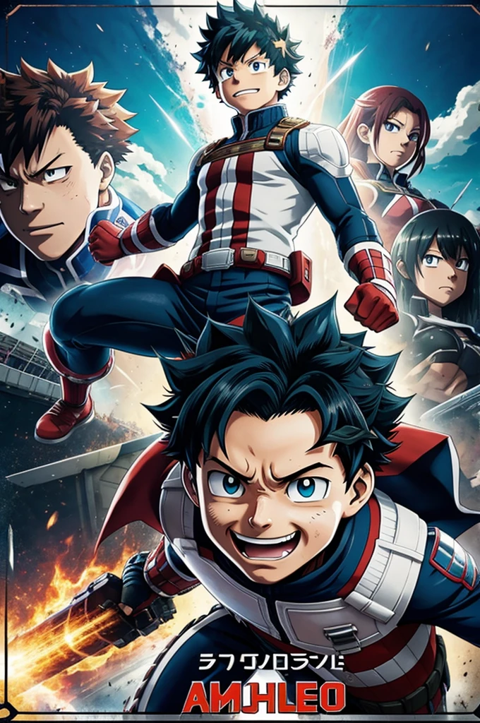 Boku no hero academia poster