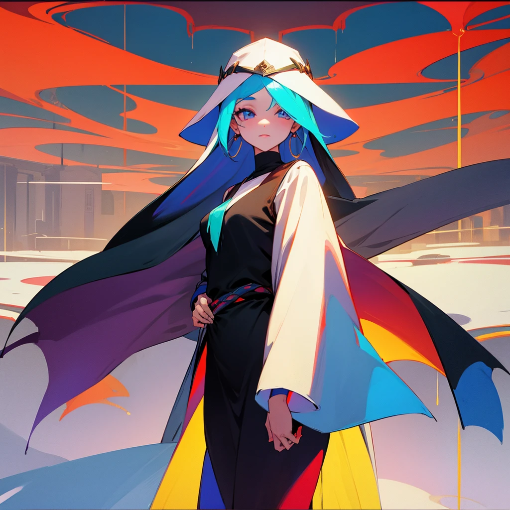 Arab Oil Tycoon Girl Seven Colors