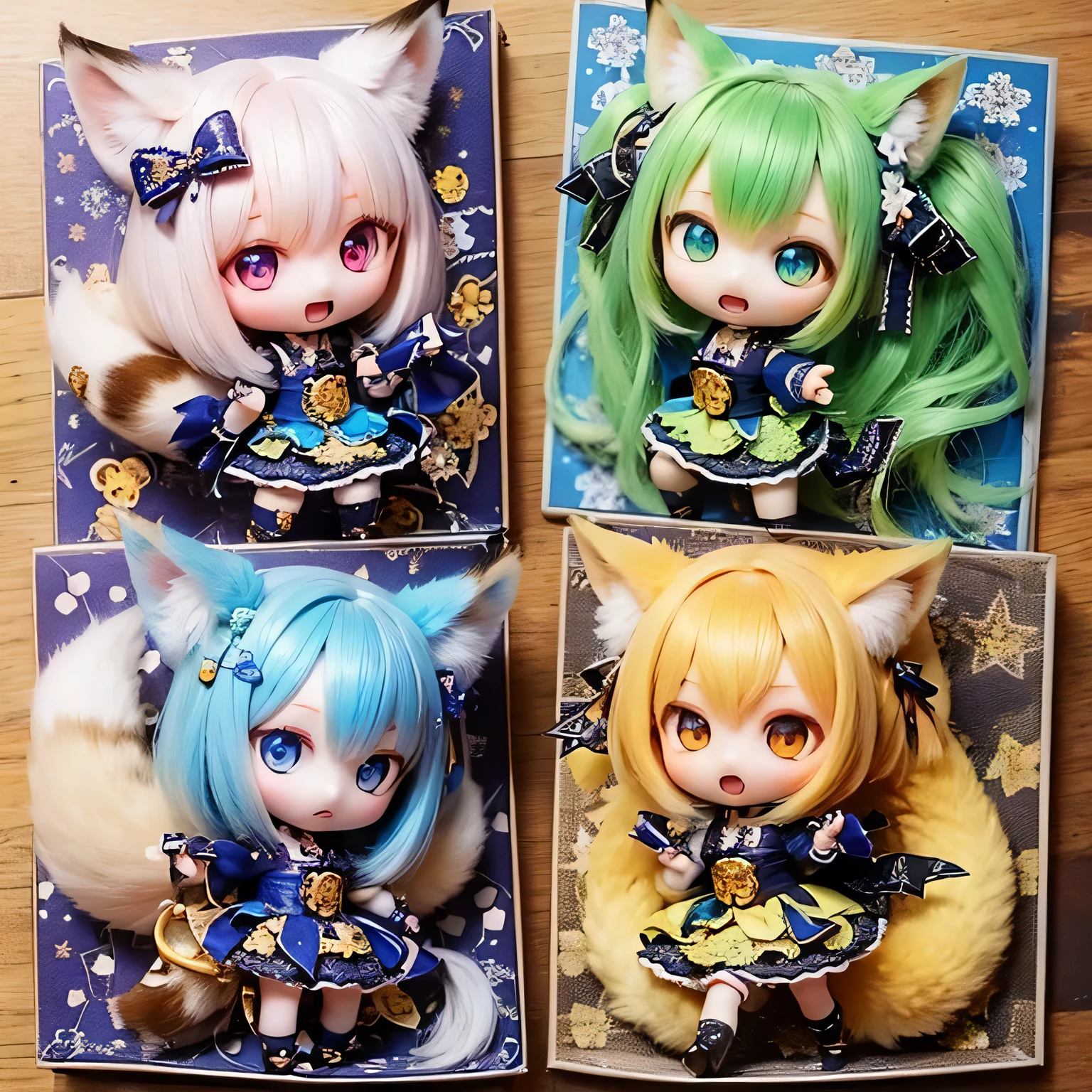 FOX Girls Chibi Hem