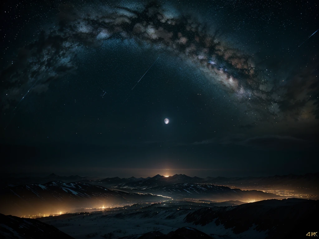 a detailed, photorealistic, cinematic view of a planet in space, with nebulae, glowing stars, and a sense of vastness and wonder, (best quality,4k,8k,highres,masterpiece:1.2),ultra-detailed,(realistic,photorealistic,photo-realistic:1.37),breathtaking cosmic landscape, intricate planetary details, glowing gas clouds, shimmering aurora borealis, starry night sky, dramatic lighting, cinematic composition