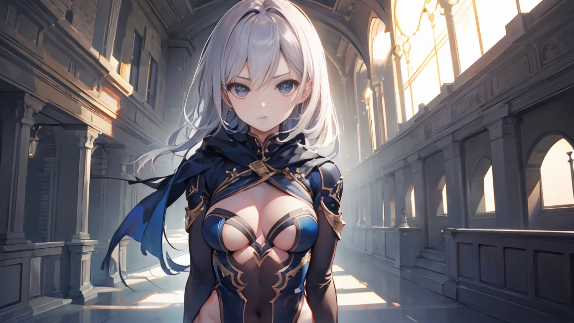 high quality, Perfect lighting, Detailed face, Detailed body, 1 Girl, alone,  (Toned body), Are standing , Also, ((Also))  