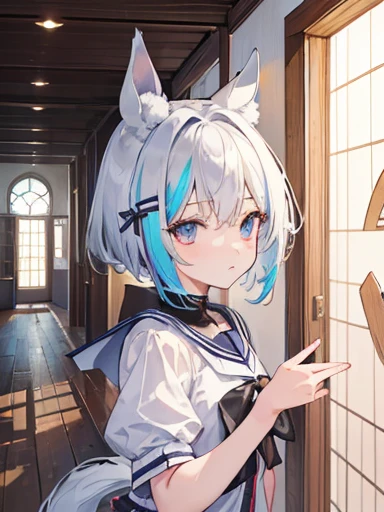 (masterpiece:1.2), Highest quality, High resolution, unity 8k wallpaper, Highly detailed face, Perfect lighting, Highly detailed CG,(Very fine grain), ((Perfect hands)), (perfect aninomy) ,Official Art, Browsing Caution, cute, (Looking_in_Audience),(Open door, doorway),
(Eishin Flash \(umamusume\)), (short_hair, hair between eyes, Animal ears, Ear coverings, Horse tail), Embarrassing, One girl, Animal ears,  Horse&#39;s ears,hair between eyes, Horse tail, ((Huge_chest)), (white_bikini),
Browsing Caution, (slim_body), mansuji, One Girl, I can see the streaks, anime, Eyes with highlights, (Midnight, room), (With many men),Horse&#39;s ears,(swein), (vapor:1.5), (Wet:1.2)