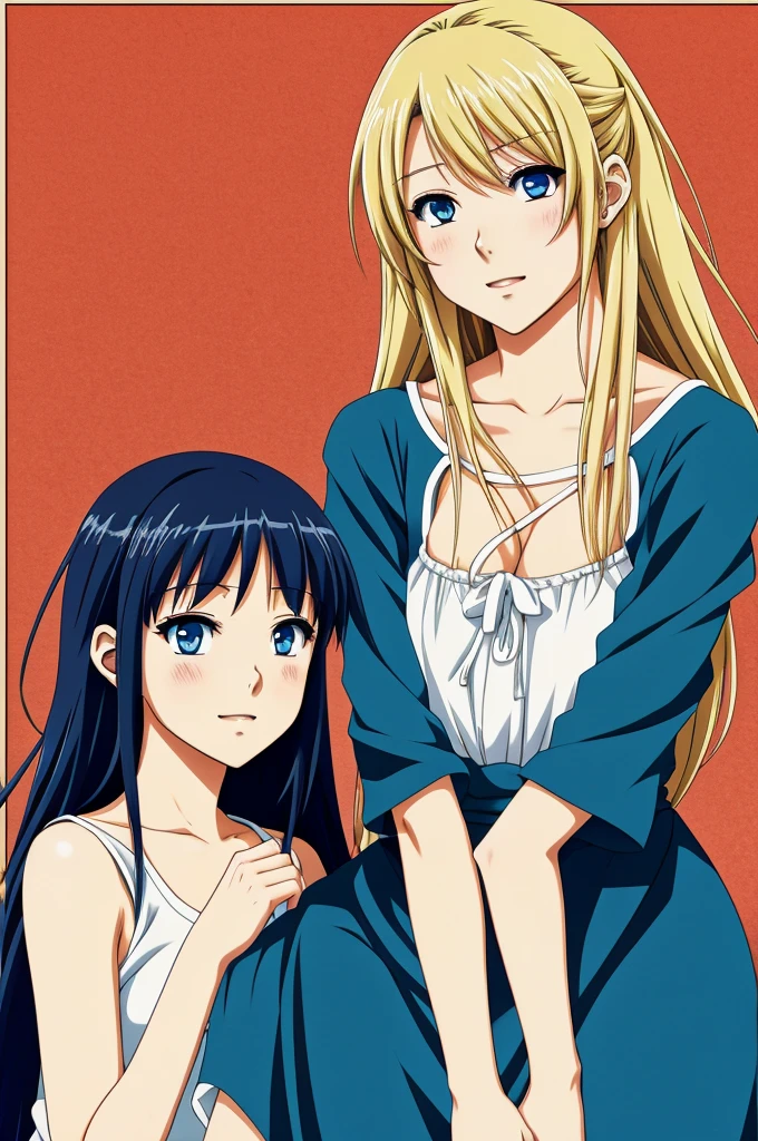 Anime image of two women