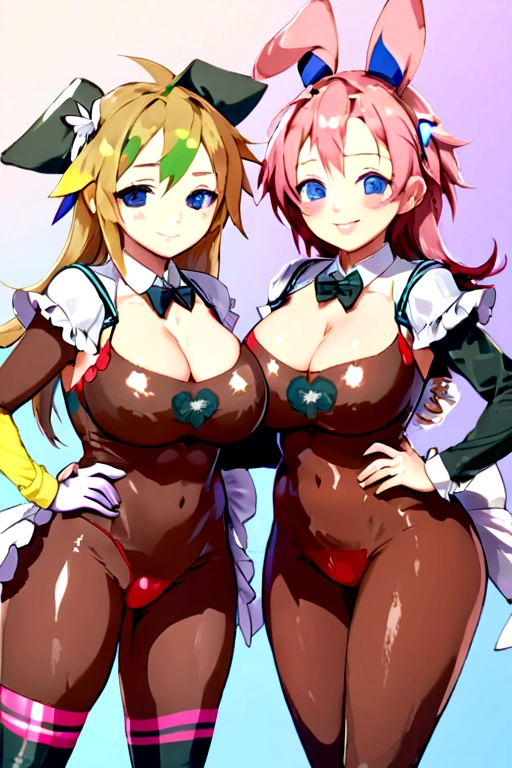 (Cute eyes), (Sparkling eyes), Highest quality,wonderful,finely,Highly detailed CG Unity 8k wallpaper, (Stand in line:1.2), (Three Girls, Cute eyes, Black Hair, blue eyes, (Dark Skin:1,2), Dressed), (Magical Pink Girl Costume,Frilled mini skirt:1.1), (Skinny body:1.3), (Huge breasts:1.3), (Cleavage cutout) ,(Crop Top Belly Button), (Open your mouth:1.1), (Long Tongue:1.1), (Drooling from the mouth:1.1), (Black knee socks:1.1),(Thighs:1.2),(Waistline:1.2)