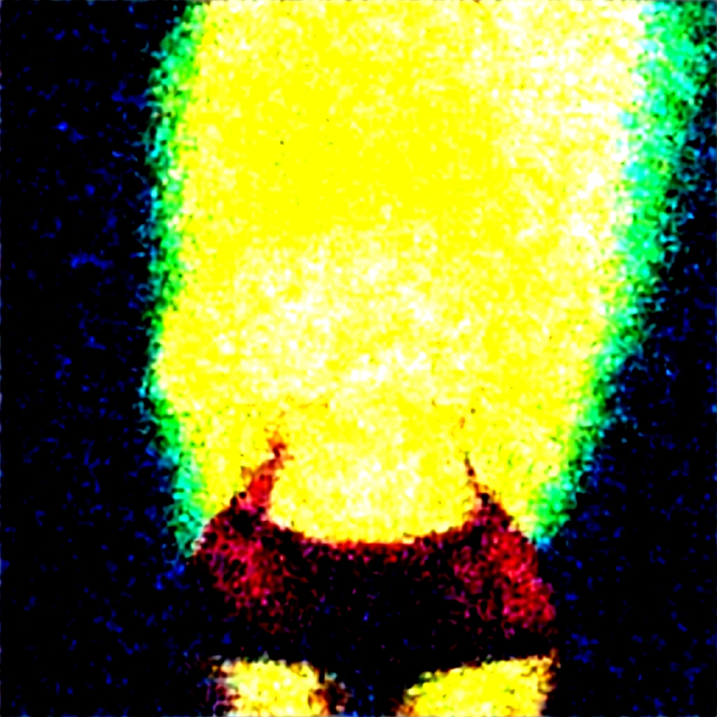 Busty woman with bare breasts, miniskirt, red lips, blue eyes, blonde hair