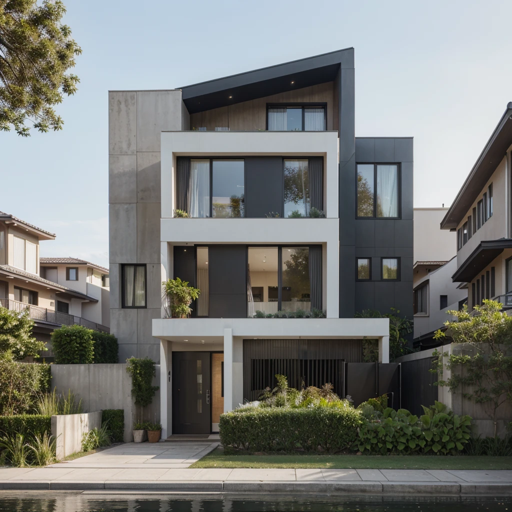 araphid modern house with a lot of windows and a lot of plants, highly detailed render, very realistic 3 d render, realistic physical rendering, realistic architecture, Lumion render, high quality rendering, wide angle exterior 2022, natural realistic render, very realistic render, large modern residence, exterior design, high-quality render, professional render, black color, high quality