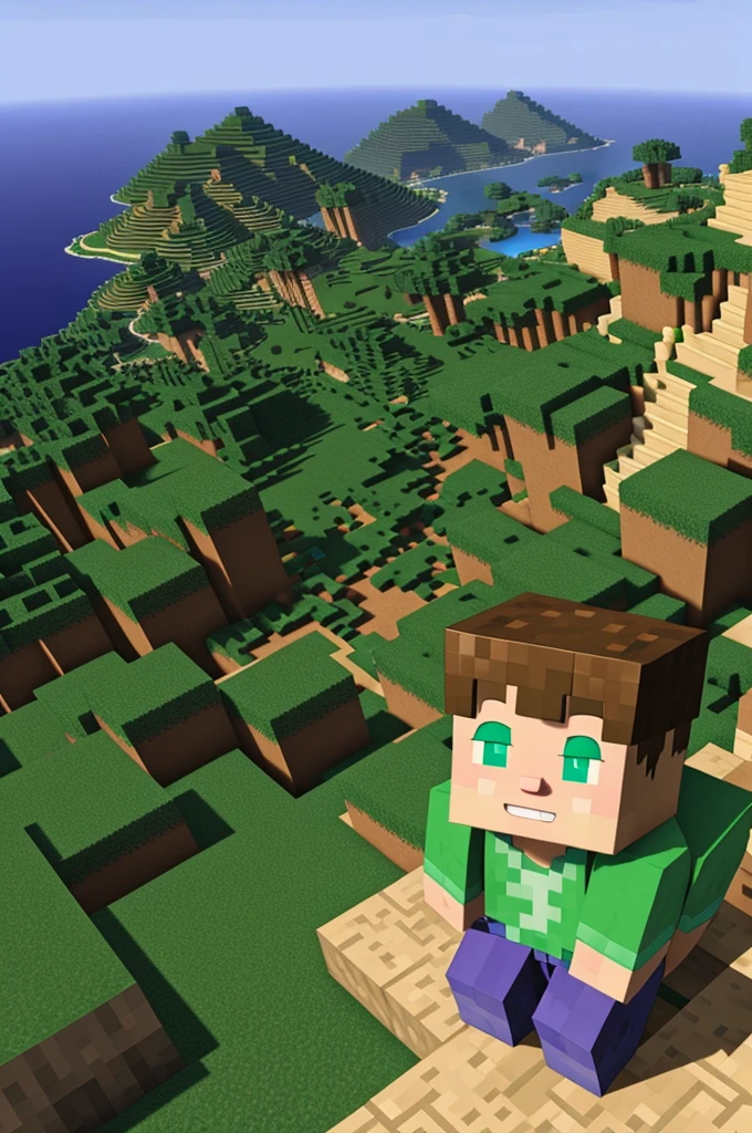 Minecraft anime boy