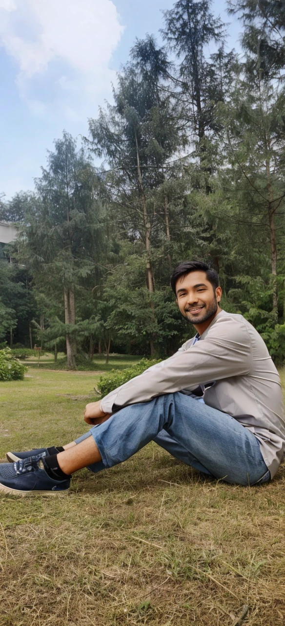 Dentist with Dental Clinic background