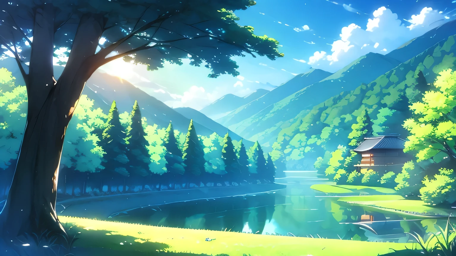 Forest bathing、countryside、Riverside
