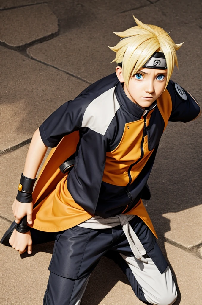 Boruto in Hinata's body